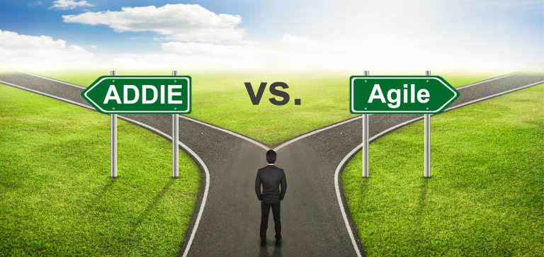 ADDIE vs. Agile signposts